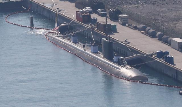 美近4成攻击核潜艇待修 美国海军49艘攻击型潜艇中有18艘已经停用