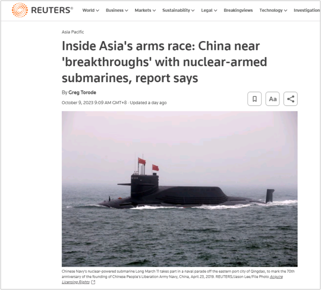 “它将是美国的噩梦”，美最新报告揭秘096型战略核潜艇