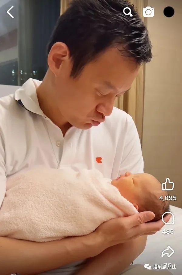 恭喜！42岁前TVB女星顺利诞下女儿
