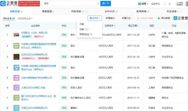 吴亦凡案二审维持原判 名下多家公司已注销